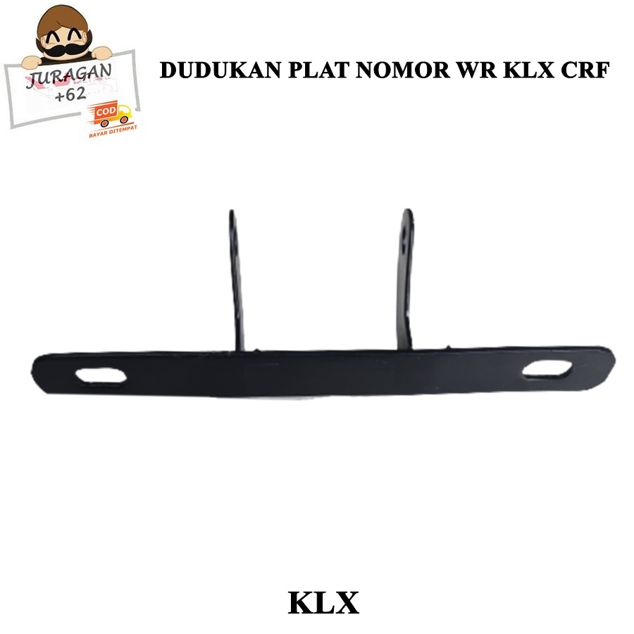 DUDUKAN PLAT NOMOR DEPAN BELAKANG KLX CRF WR 150 250 BRACKET BREKET NOPOL