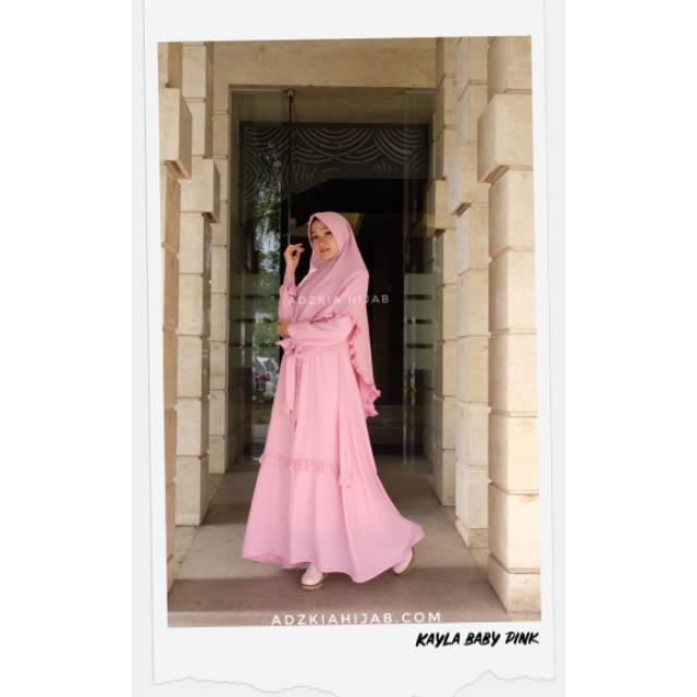 GAMIS KAYLA SET SYAR'I BY ADZKIA HIJAB SYAR'I