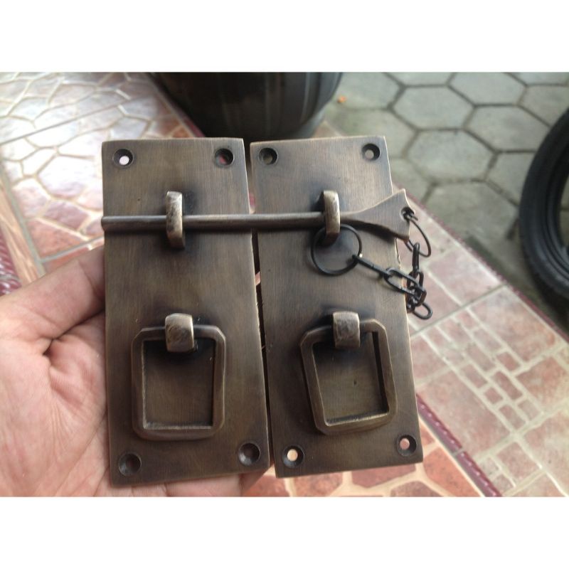 Overpal pintu overpal kuningan antik