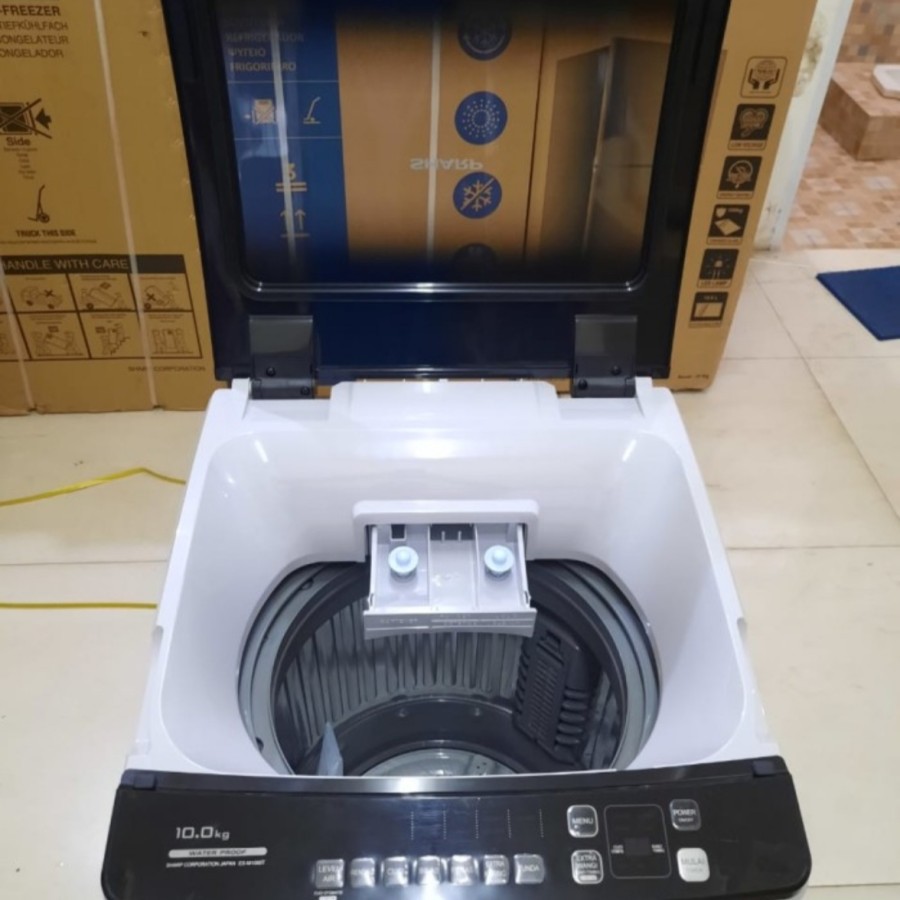 Top Loading SHARP ESM9000TGG / Mesin Cuci Sharp 9KG ESM 9000TGG