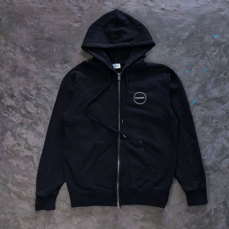 Zip Hoodie Covernat Black