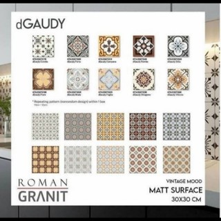 Jual Keramik Lantai Batik/Granit Lantai Motif Batik/dGaudy Series