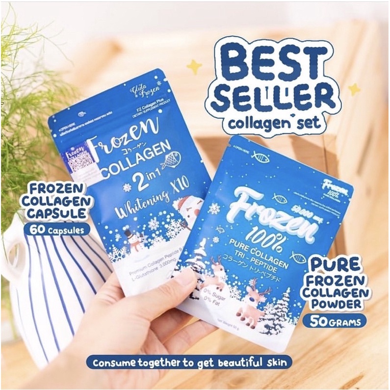 PREMIUM FROZEN COLLAGEN SET (Frozen Collagen + Frozen Powder)