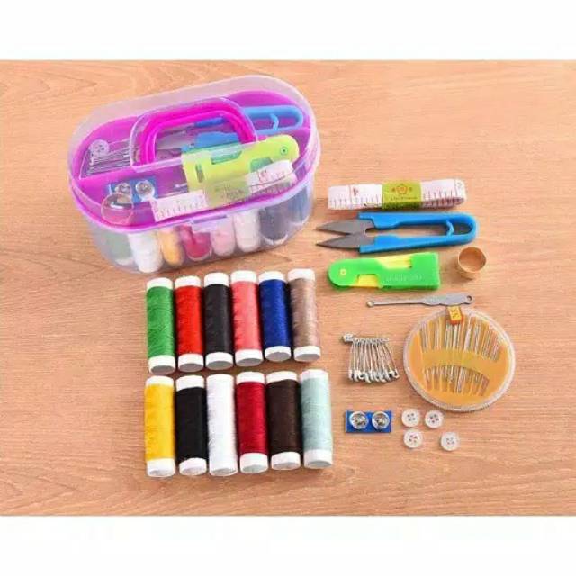 Set Jahit Benang Jahit Sewing kit Kecil Besar Perlengkapan Menjahit SK01