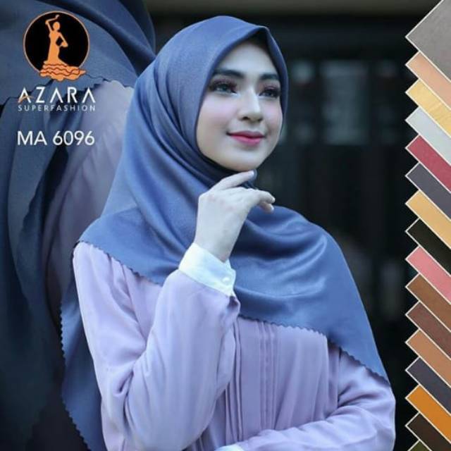 Hijab segi empat nora sinar lasercut