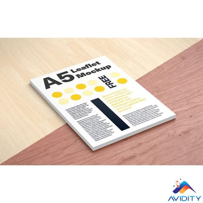 

Promo Murah !!! P&P Cetak Brosur / Flyer A5 - Art Paper (1 sisi) Terbaru