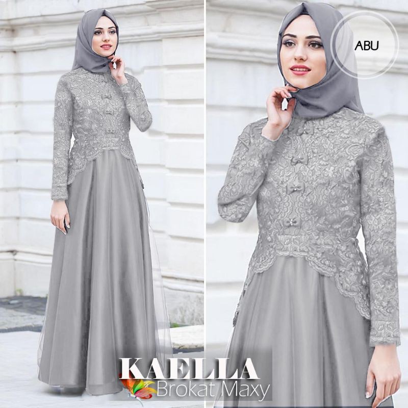 MAXI KAELLA / GAMIS LEBARAN / MAXI DRESS KONDANGAN