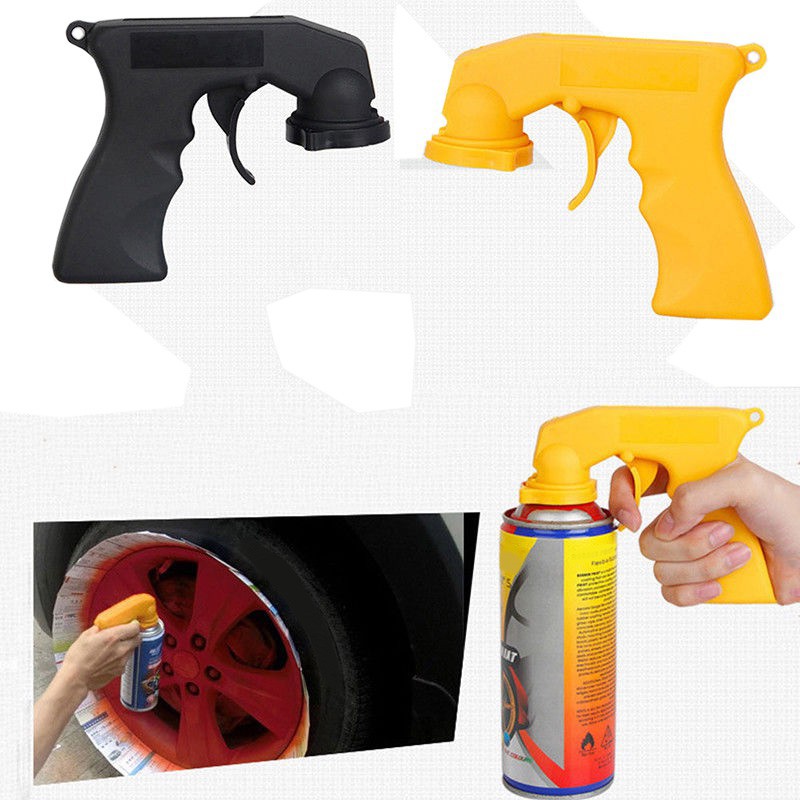 Pegangan Gagang Cat Semprot Plastic Portable Car Dip Handle Spray Painting Gun Rim Membrane