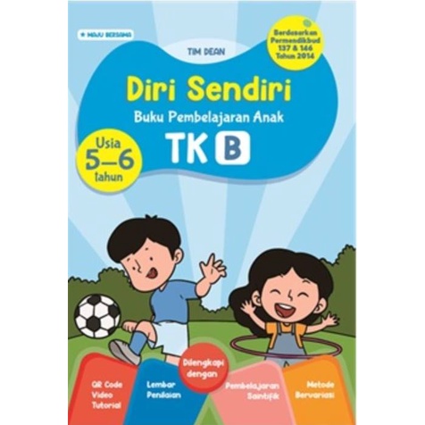 Diri Sendiri, Buku Pembelajaran Anak TK-B, Usia 5-6 Tahun