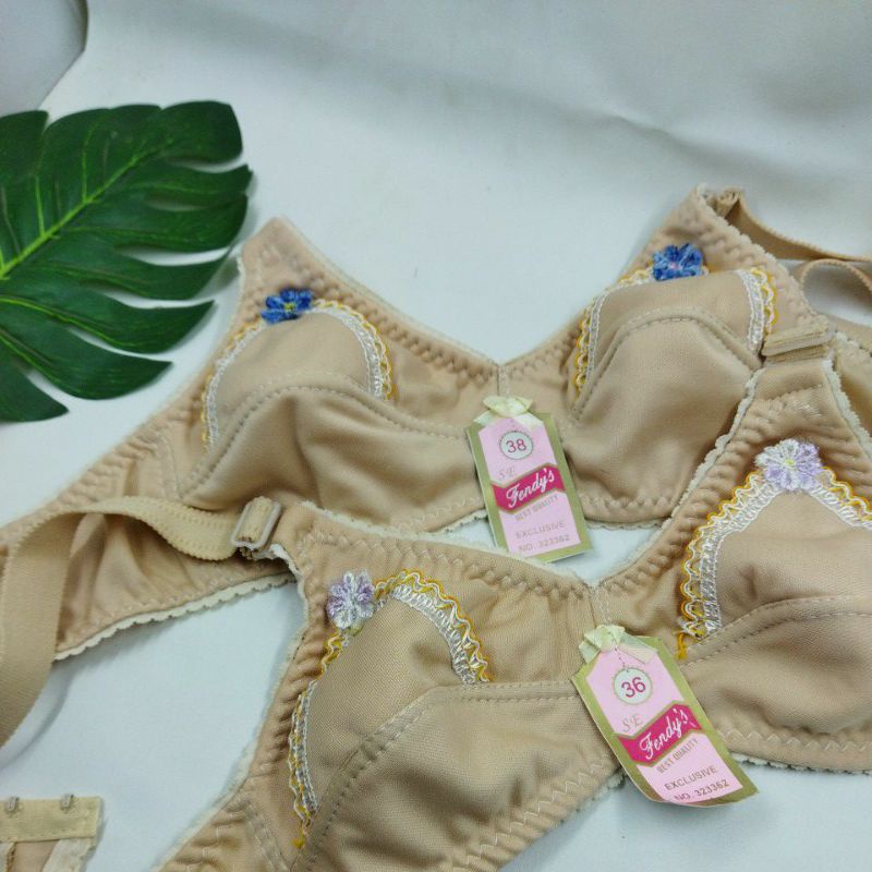 BH MENYUSUI TANPA KAWAT DAN BUSA CUP KECIL SIZE 34-36-38 BRA MENYUSUI FENDYS