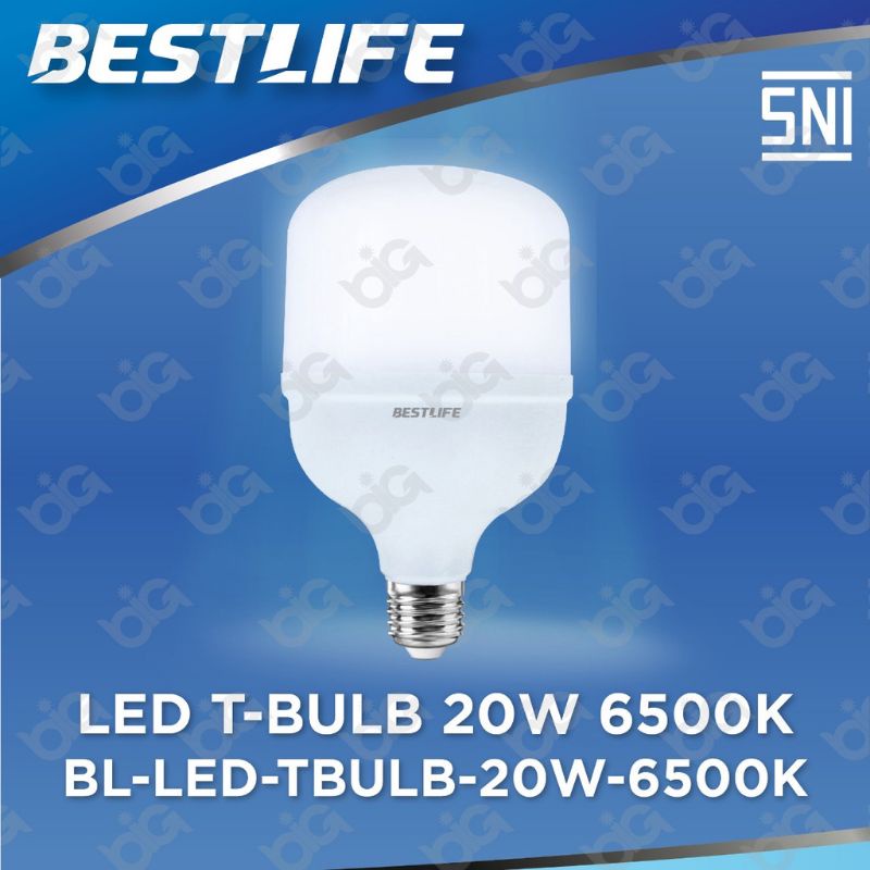 LAMPU CAPSUL KAPSUL CAPSULE BEST LIFE 20 W WATT 20 WATT T-BULB LED 20 WATT 6500K BESTLIFE BL-LED-T-BULB-20W BULB BOHLAM