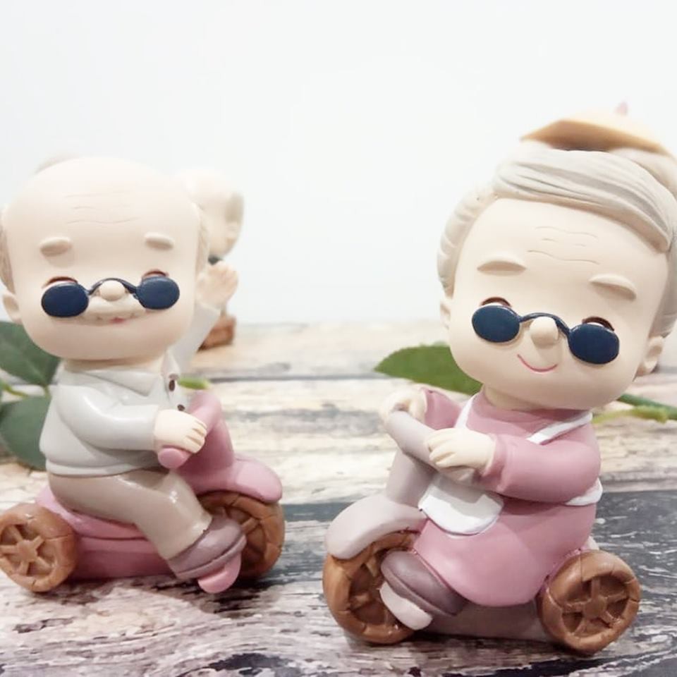 Pajangan Kakek Nenek Unik Lucu Ready Stock Shopee Indonesia