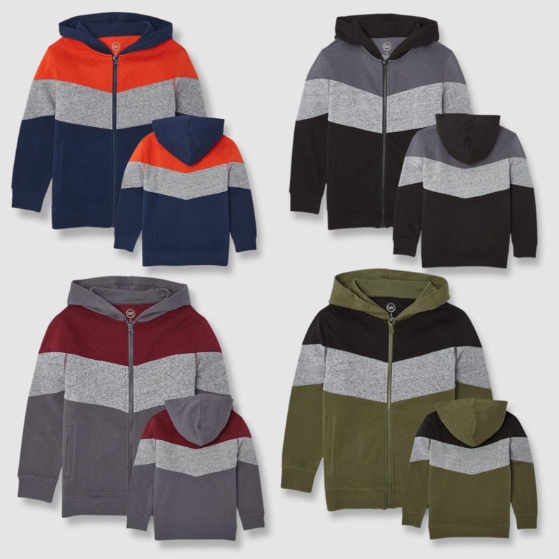 Jaket Hoodie Anak Laki-laki WonderNation