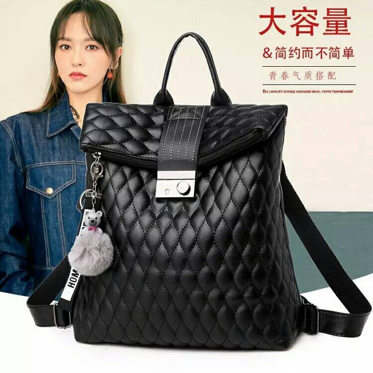 Tas Ransel Batam Wanita Cantik Import Snake CANTIKA Ransel Azela D20183 FASHION WANITA RESTOK 2541