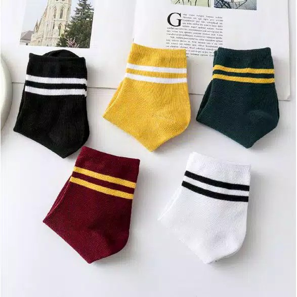 KAOS KAKI PANJANG 2 GARIS KAOS KAKI PANJANG MURAH IMPORT BISA COD/ Kaos Kaki Fashion / Kaos Kaki Motif