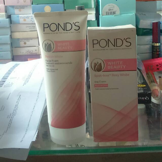 Paket ponds White beauty 100gr facial foam+cream