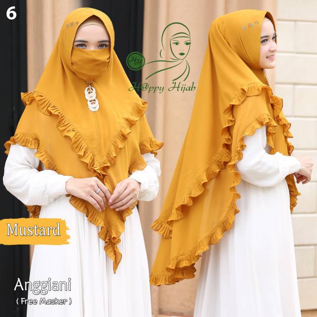 KHIMAR ANGGIANI ORO BY HAPPY HIJAB