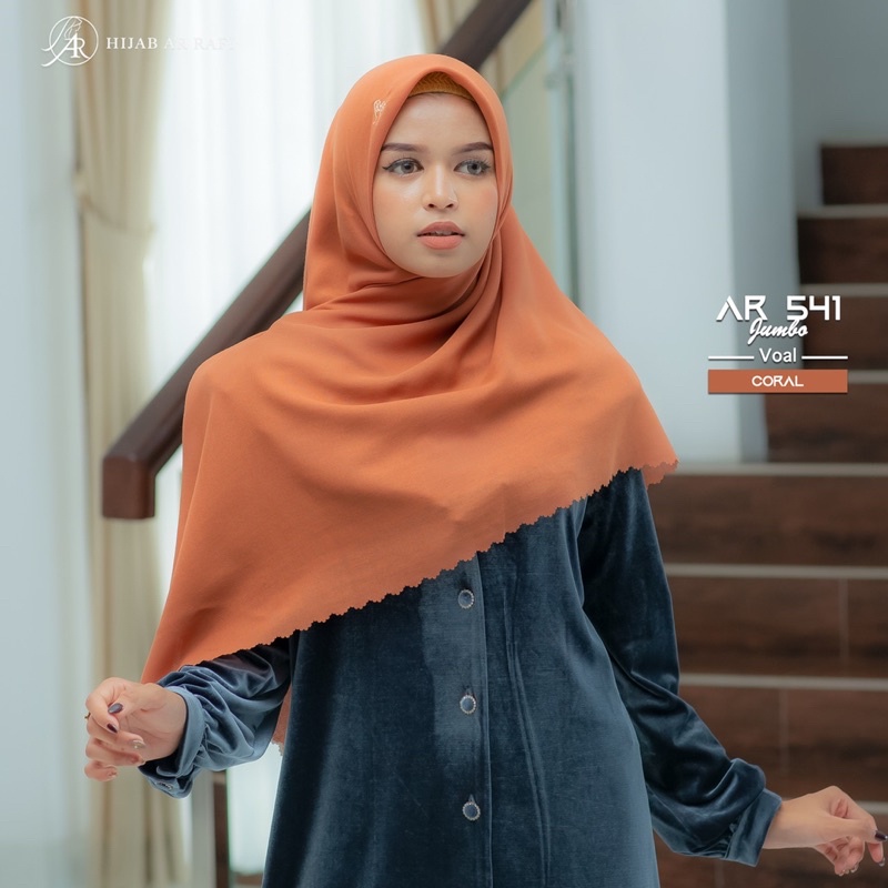 AR 541 JUMBO || SEGI EMPAT POLOS BY HIJAB ARRAFI