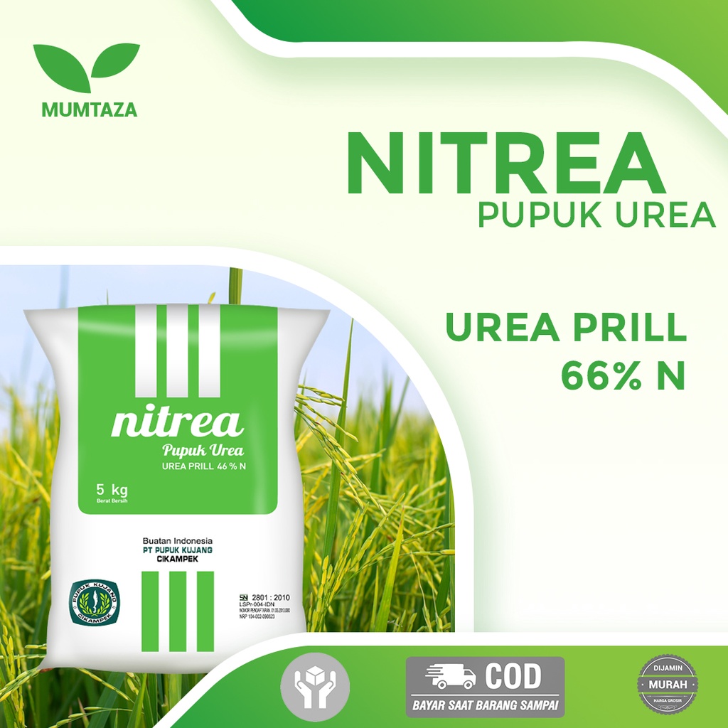 Pupuk NITREA (UREA PUTIH) kemasan repack || penyubur segala jenis tanaman