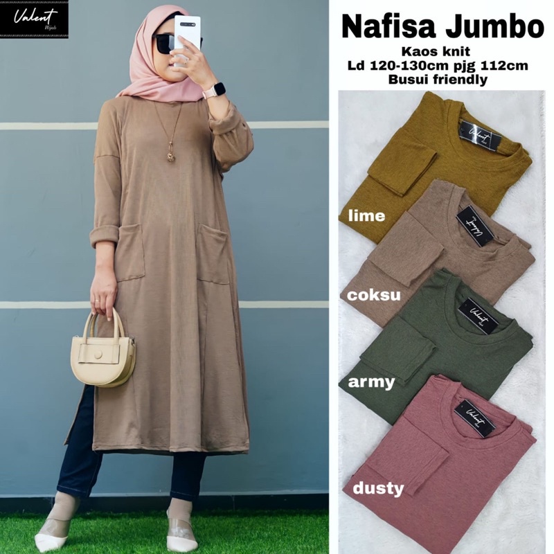 NAFISA JUMBO TUNIK BY VALENT