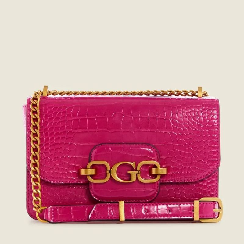GUESSS Hensely Croc Convertible Crossbody
