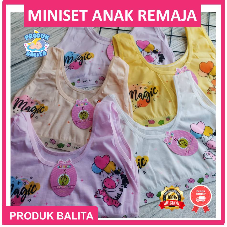 Miniset Anak Perempuan Remaja Karakter Lucu Murah Terlaris