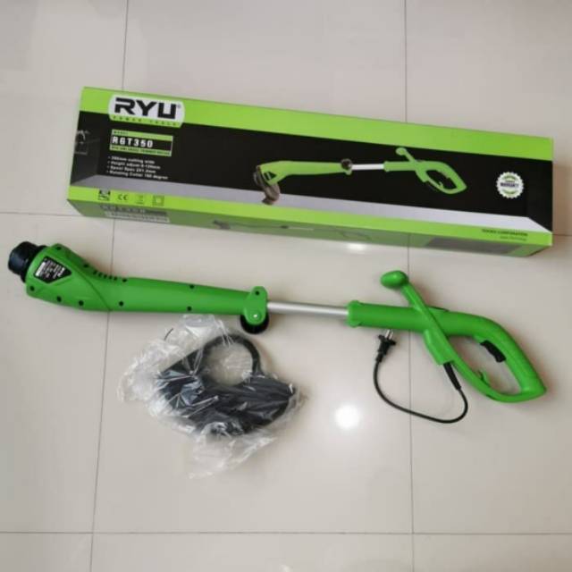 Grass Trimmer Ryu Rgt 350 Mesin Potong Alat Potong Rumput Listrik Shopee Indonesia