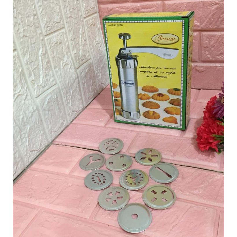 CETAKAN BISKUIT / BISCUIT MAKER ISI 10 MOTIF