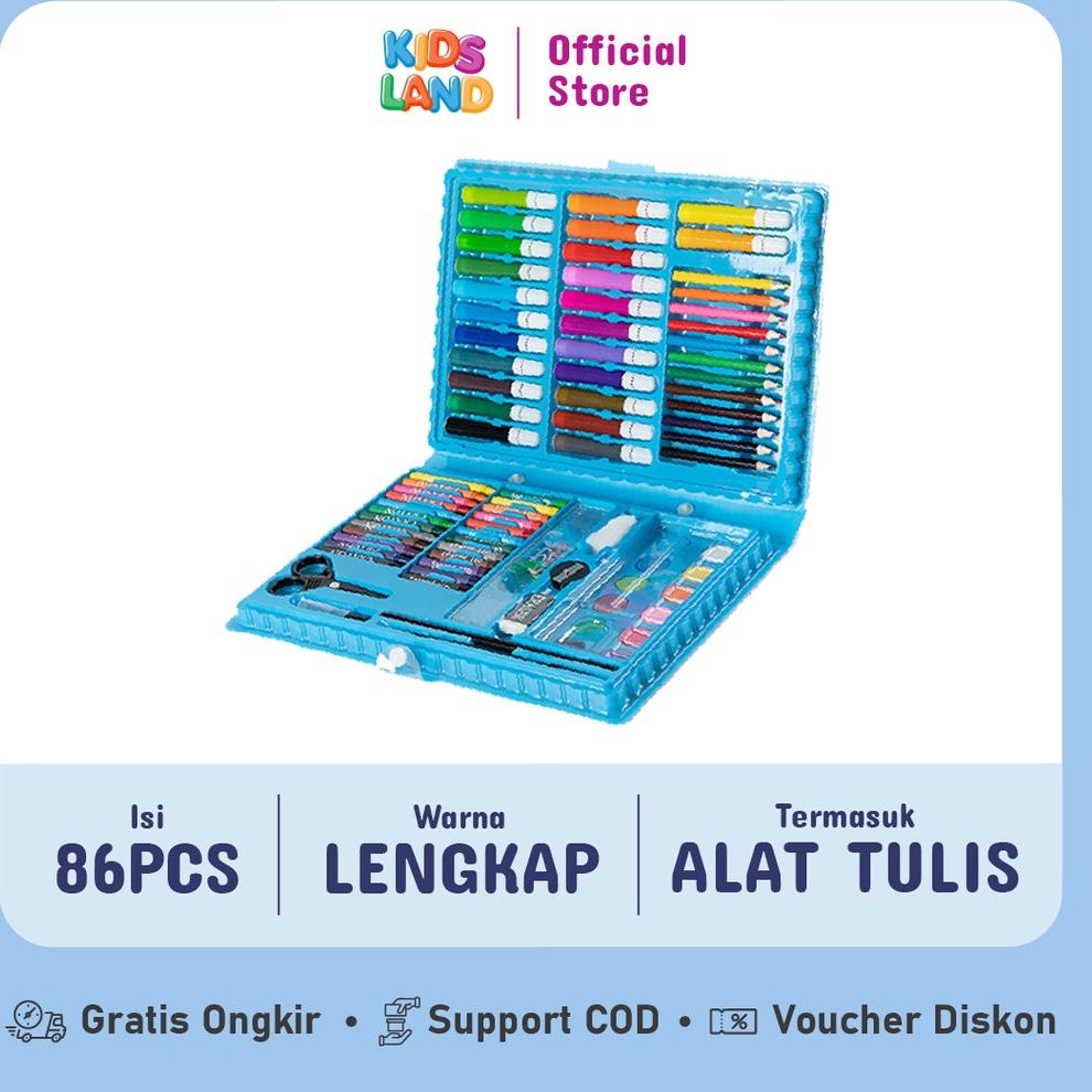 

⇭ Krayon Set Koper 86Pcs In 1 Alat Lukis Lengkap Crayon Full Set Kualitas Impor KIDS LAND ➹