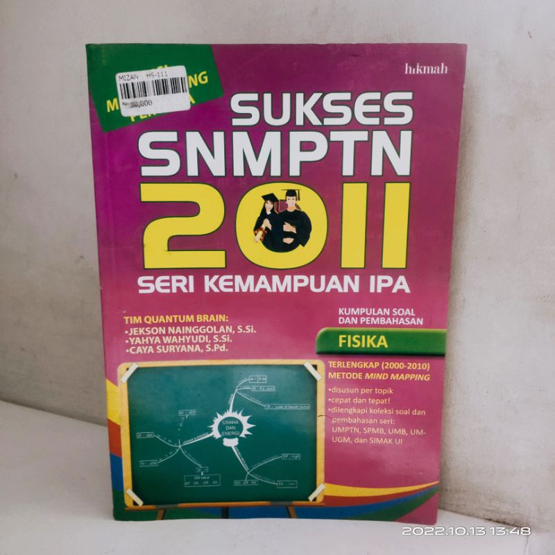 Buku Obral Murah - Sukses SNMPTN 2011 Seri Kemampuan IPA FISIKA