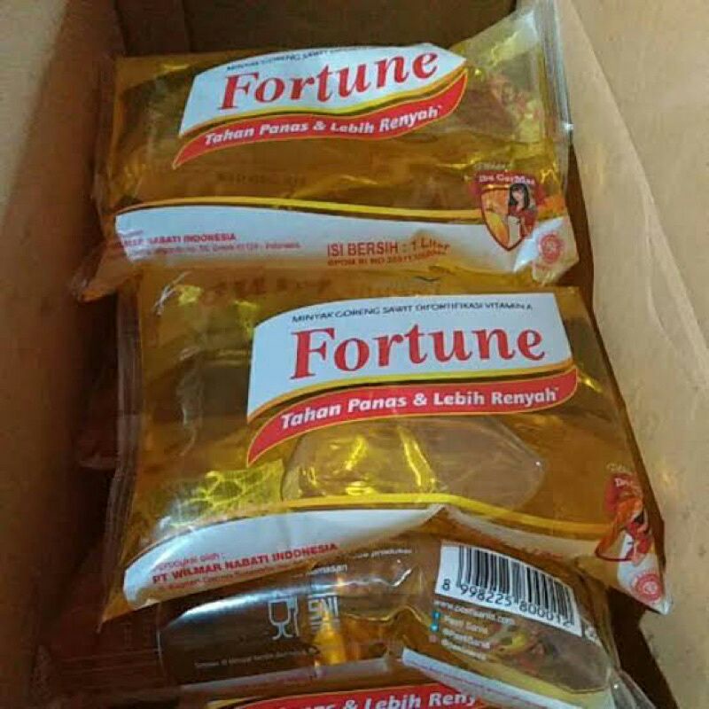 

Minyak goreng fortune bantal 1 liter