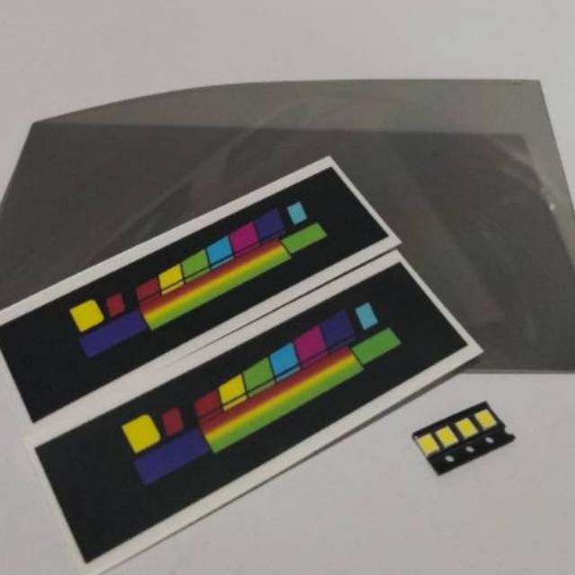 Paket Modif Stiker Lcd Speedometer Honda Vario Led Old 125/150