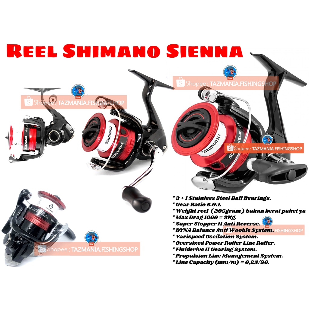 Reel Shimano Sienna