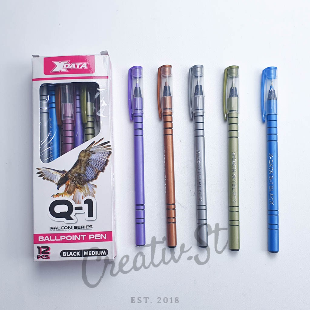 

Xdata Q1 Falcon Bolpen Lilin Bagus Semi Gel