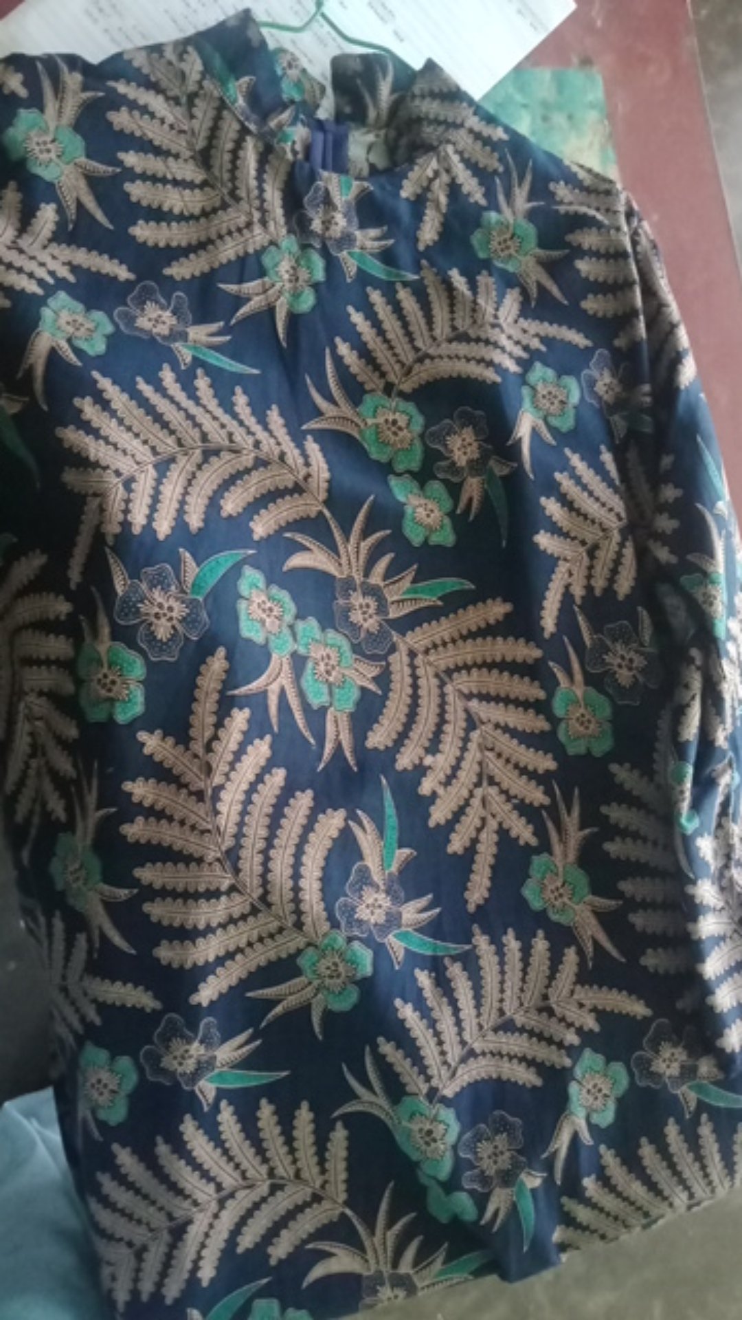 Maura Couple - Sania Ruffle Batik Couple Ori Ndoro Jowi Garansi Termurah Shopee - Batik Modern Solo