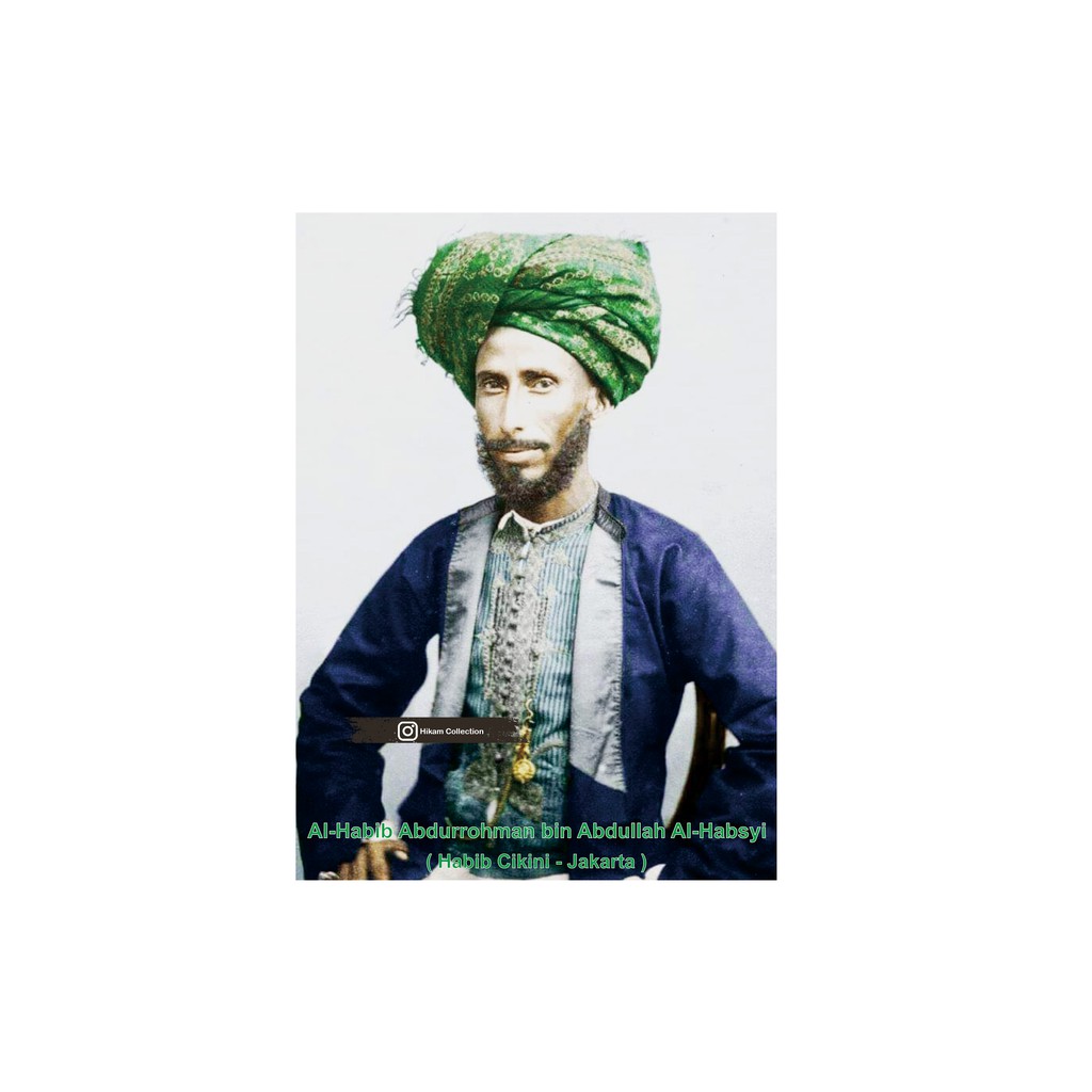

POSTER HABIB ABDURROHMAN ALHABSYI (CIKINI) UK.A3+ SUDAH DI LAMINATING