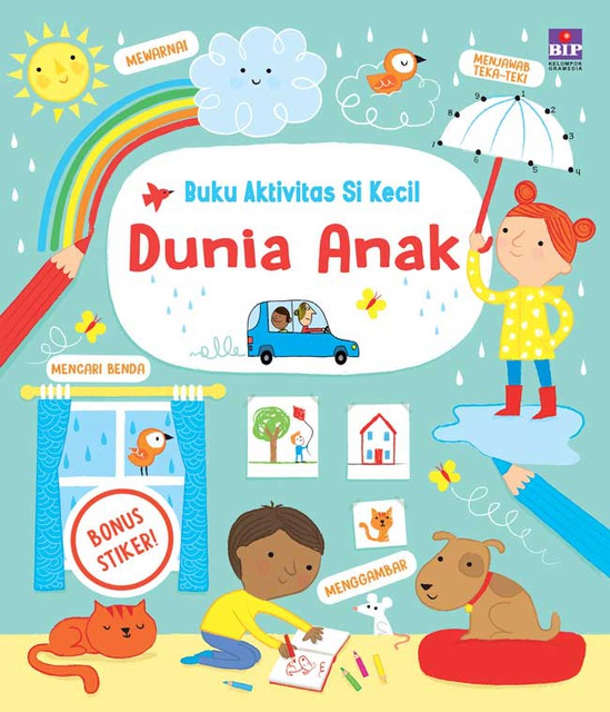 Buku Aktivitas Si Kecil : Dunia Anak oleh Rebecca Gilpin