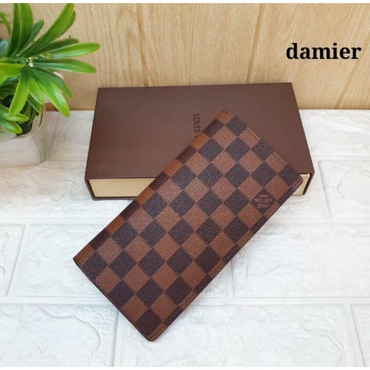 Dompet  lv lipat impor wanita polos