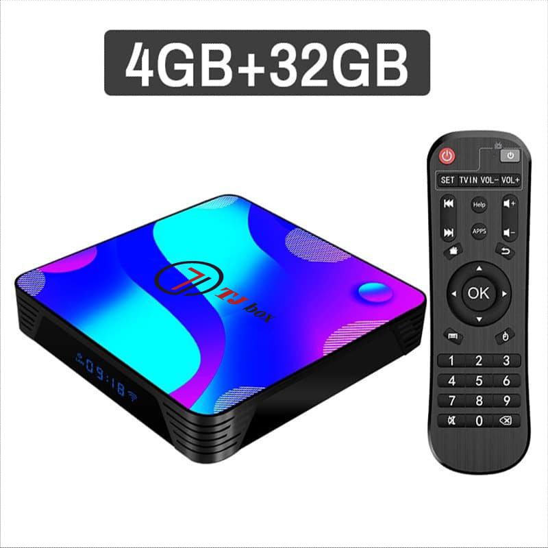 TJBOX X88 Pro 10 Android Tv Box RAM 4GB ROM 32GB RK3318 VERSI Android 11 ORIGINAL