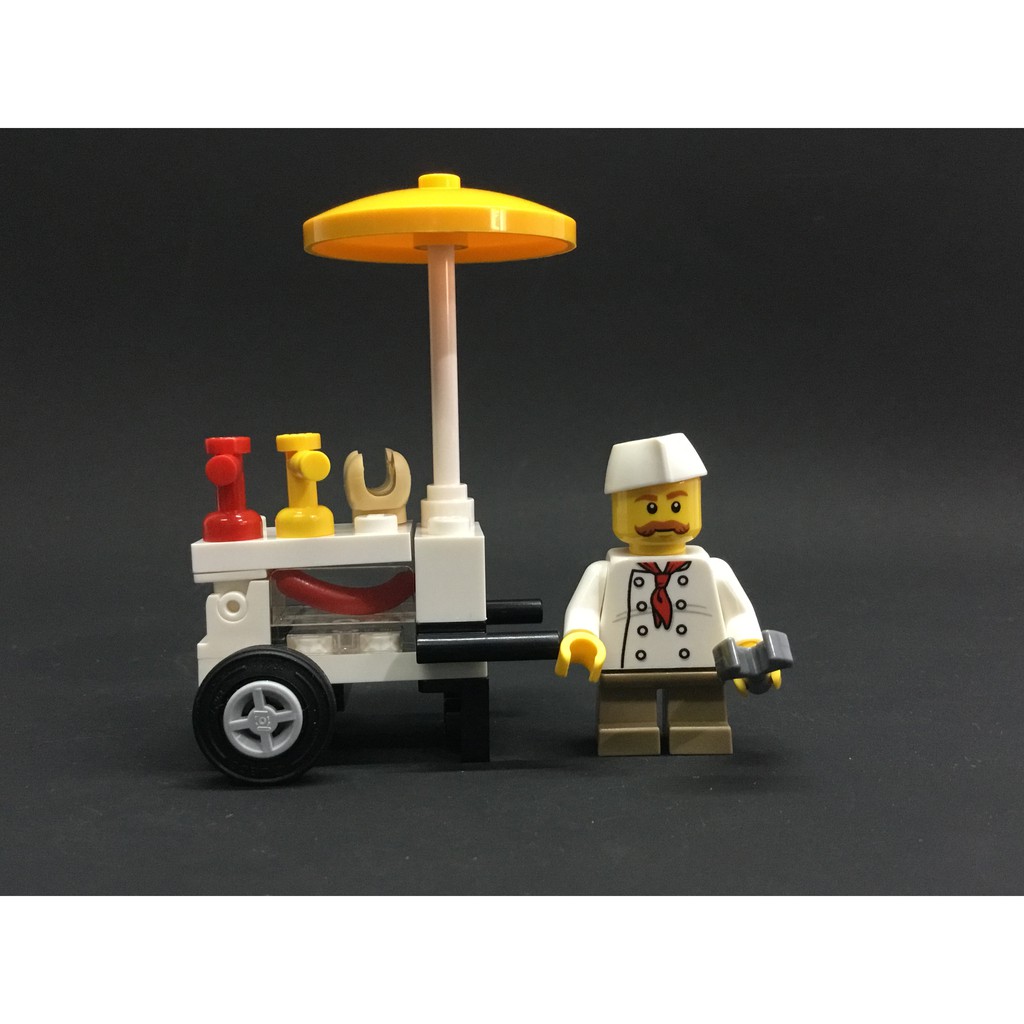 Lego City 60134 People Pack Fun in The Park Hotdog Vendor Partout