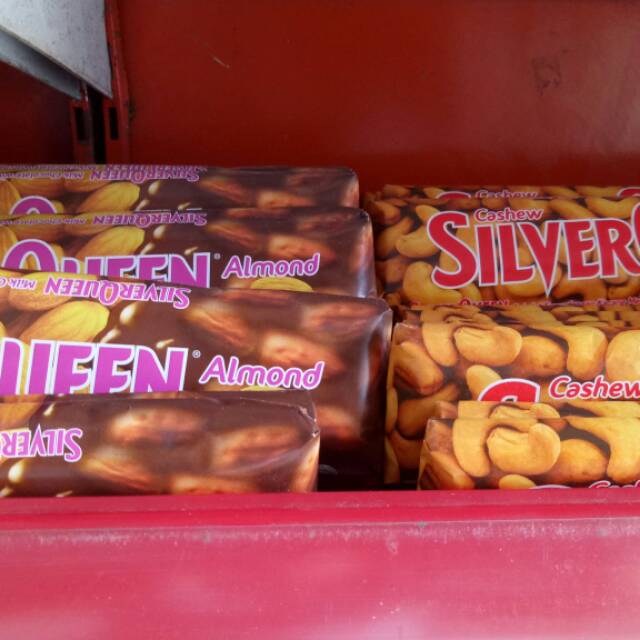 Silver queen coklat 65gr cashew