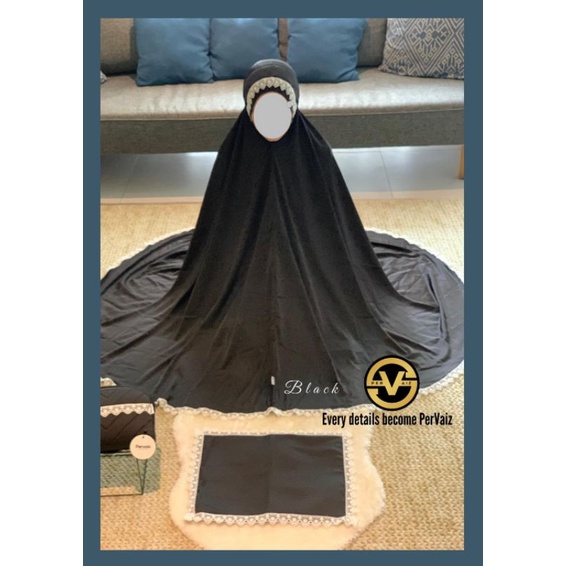 Bisa COD | Mukena Silk Premium | Pervaiz