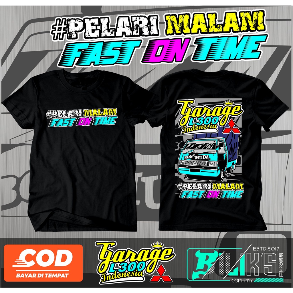 Jual KAOS PICKUP L300 GARAGE L300 INDONESIA Shopee Indonesia
