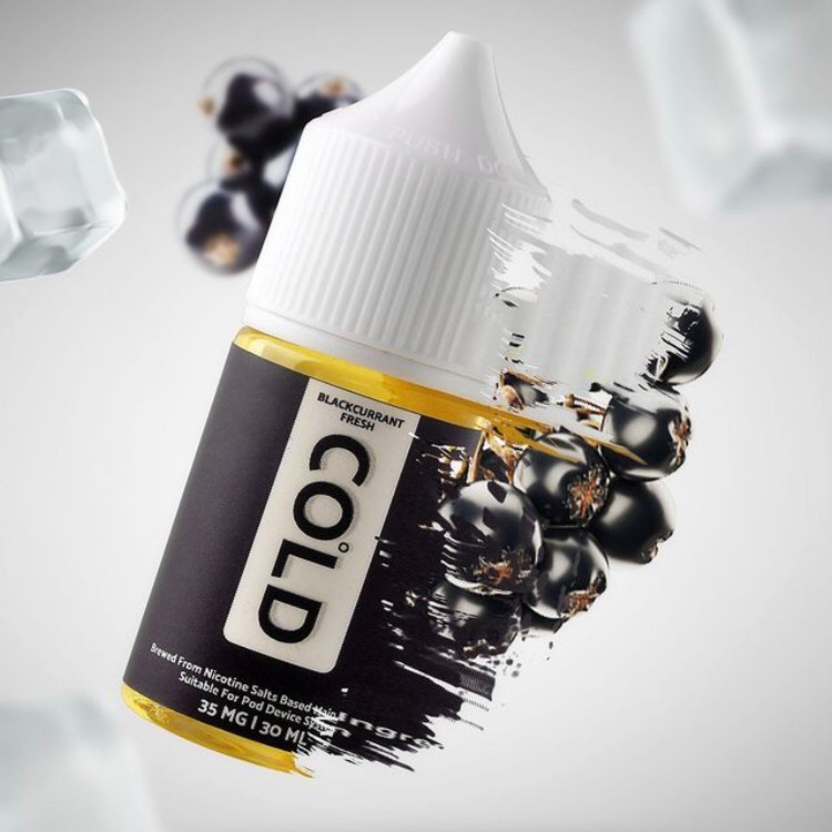 GET IT NOW!!! COLD NEW SERIES - COLD SALT NIC LIQUID 30ML 35MG