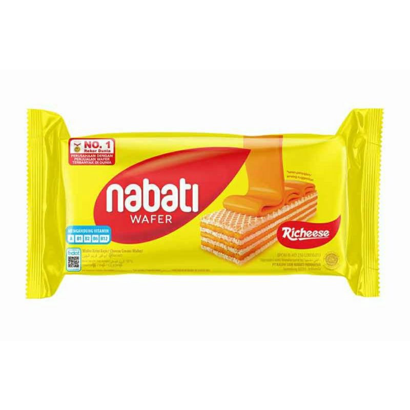 

Nabati Richeese Wafer Krim Keju 127G