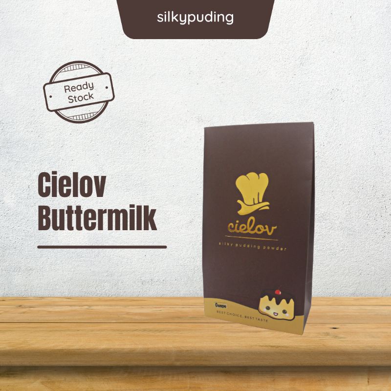 

Cielov Buttermilk | Silky Puding Powder | Silky Pudding Powder | Bahan Puding