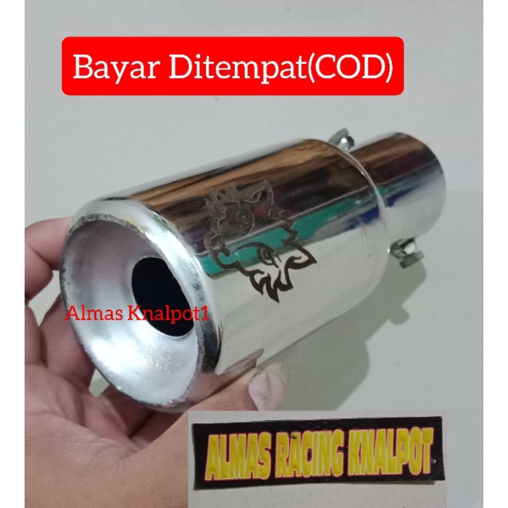 Knalpot Srigala Mobil Bensin Model Baut Knalpot Srigala Solar