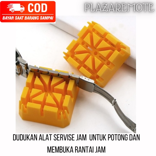 Holder alas dudukan Penahan Pemotong Rantai Tali Jam Tangan untuk servise