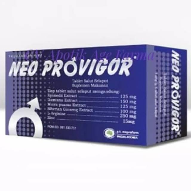 JAMU KEJANTANAN PRIA NEO PROVIGOR TABLET PER BOX