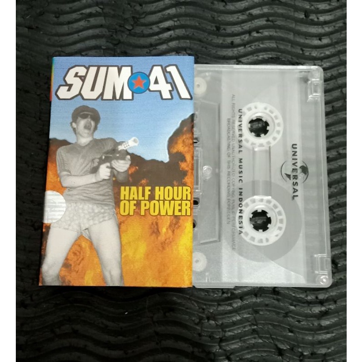 Kaset Pita Sum 41 - half hour of power - pop punk blink 182 mxpx  simple plan